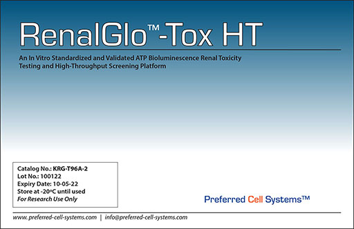 RenalGlo™-Tox HT: A standardized and validated ATP bioluminescence renal toxicity testing and screening platform